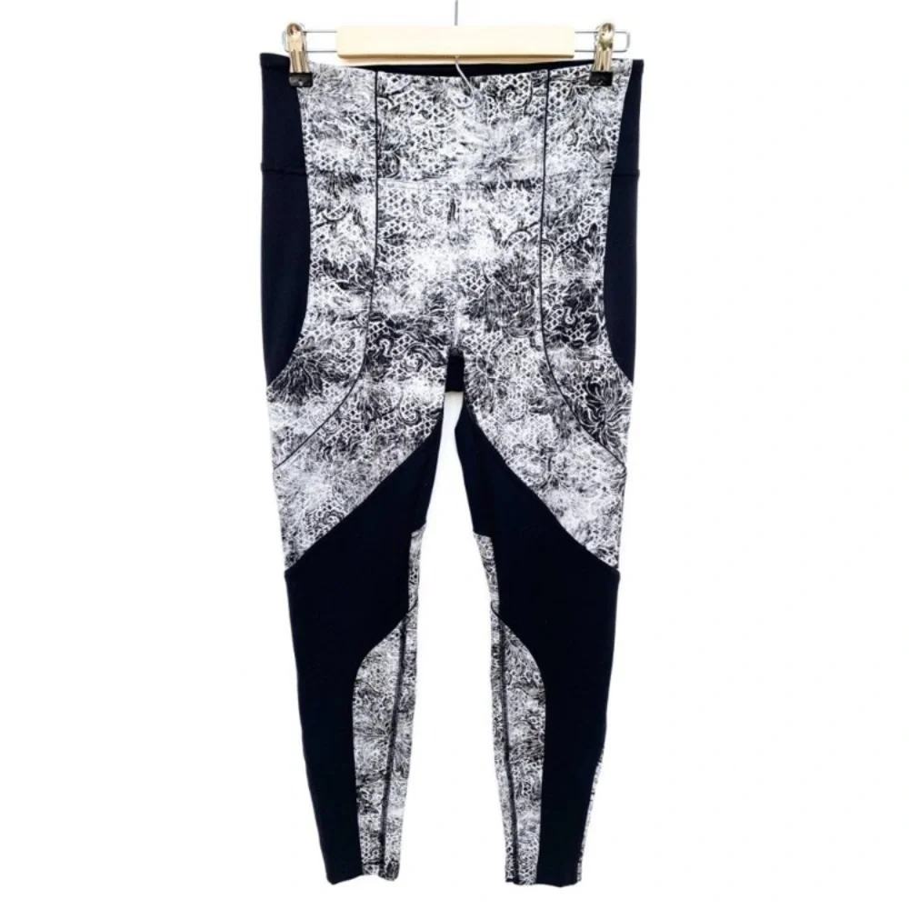 Lululemon Sweat & Repeat Tight High Rise Floral Serigraph Starlight Legging - Picture 6 of 7